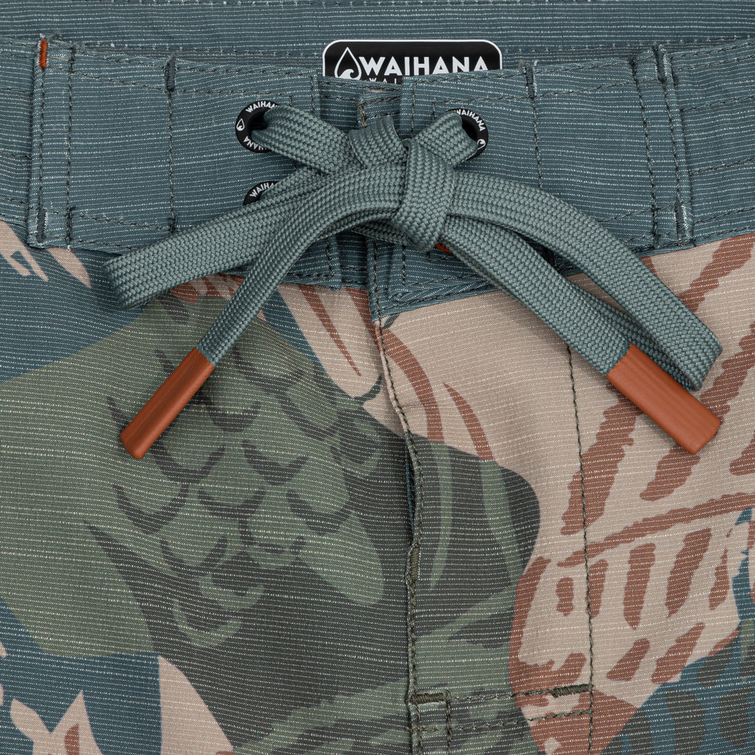Hawaiian Brushstroke Cruiser Shorts